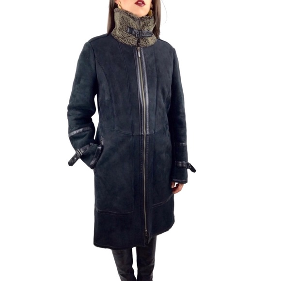 Cole Haan Jackets & Blazers - NWOT COLE HAAN genuine lamb shearling coat